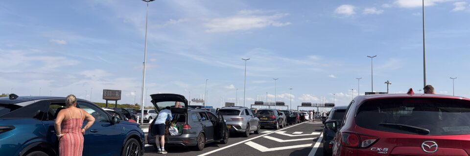 Reise von Calais nach Folkestone