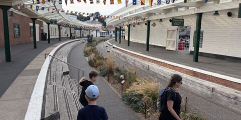 Ankunft in Folkestone und Treffen mit Steve